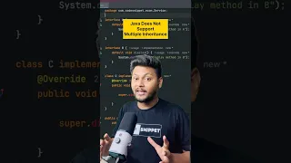 Multiple Inheritance In Java Using Interfaces