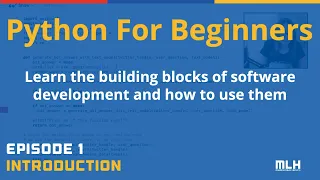 Python for Beginners Episode 1 Intro