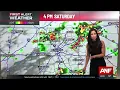 First Alert Weather Day Scattered storms this afternoon