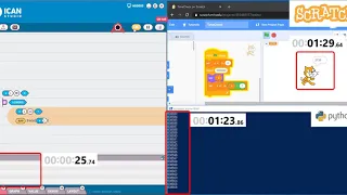 ICAN vs SCRATCH vs Python Speed Test