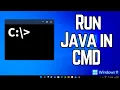 How to Run Java Program in Command Prompt CMD in Windows 11 2026