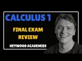 Calculus 1 Final Exam Review