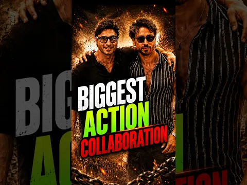 Tiger Shroff Vs Vidyut Jammwal Biggest Indian Action Collaboration #shorts #tigershroff #trending