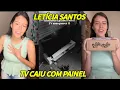 LETÍCIA SANTOS MOSTRA TRAGEDI4 QUE ACONTECEU COM A TV DELA 