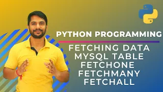 Fetchone Fetchmany Fetchall Function in Python Python MySQL Connectivity In Hindi