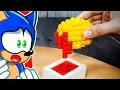 Sonic Reacts to SATISFYING Lego Animations!