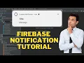 Android Tutorial - How to create firebase push notification in Android Studio