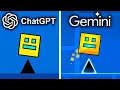 ChatGPT vs Gemini Make Geometry Dash From Scratch