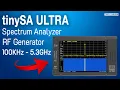 Lagu TINYSA ULTRA SPECTRUM ANALYZER AND RF SIGNAL GENERATOR
