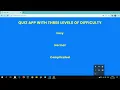Quiz game - Multiplication