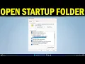 How To Access the Startup Folder on Windows 11 or 10