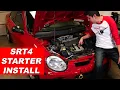 Dodge Neon SRT4 Starter Removal Install 2003-2005