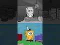 Lagu SpongeBob's FIRST EPISODE... in black \u0026 white 🖤🤍 | #shorts