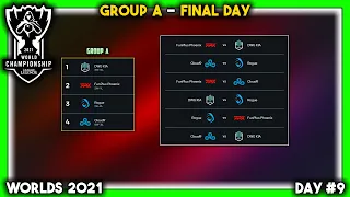 Worlds 2021 | GROUP A - FINAL DAY (Live-View #7 | Day #9: Group Stage Day 4)