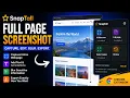 SnapTall Full Page Screenshot Chrome Extension Capture Edit Blur