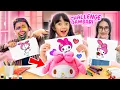 Download Lagu SAMANTHA AUDREY CHALLENGE MENGGAMBAR LABUBU VS SANRIO 🥰 SIAPA YANG PALING BAGUS ?