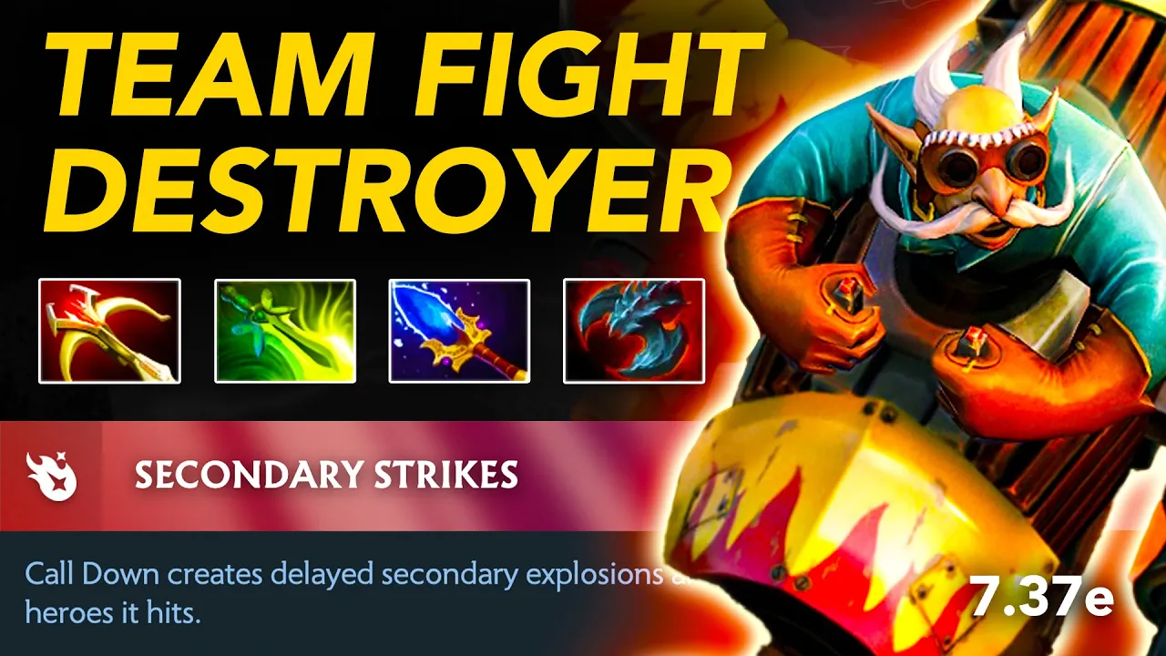 Miracle GYROCOPTER Carry - Patch 7.37e | Full Gameplay Dota Class