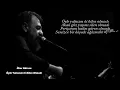 İlker Gürsan-Öyle Yalnızım ki Bilen Olmadı