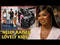 Nelly s daughter Chanelle Haynes surprises step mom ASHANTI with a brand new car and baby gifts