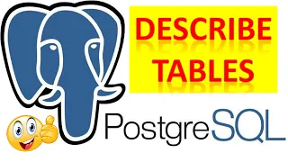 How To Describe Tables In PostgreSQL Using SQL Shell psql And pgAdmin PostgreSQL Tutorials