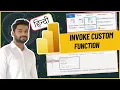 Invoke Custom function In Power Query - POWER BI Hindi