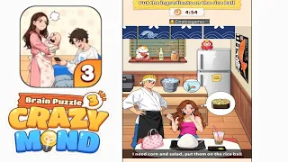 Brain Puzzle 3 Crazy Mind Level 102 Werid Sushi Walkthrough Solution