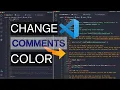 New Trick - Change VSCode Comments Color
