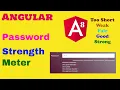 Angular password strength meter