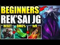 How to REK SAI JUNGLE For BEGINNERS In S16 Full Guide