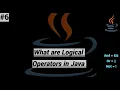 What are Logical Operators in Java in Hindi Urdu Java Tutorials
