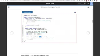 Daniel Liang Java Sections 12 1 and 12 2