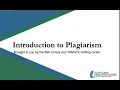 Plagiarism Tutorial Module 1 Introduction to Plagiarism