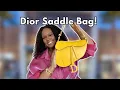 Dior Saddle Bag Unboxing My Honest First Impressions