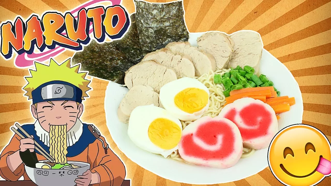 El Increble Ramen de NARUTO y Receta de Narutomaki