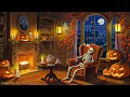 Download Lagu a cozy cottage autumn 1950s | oldies oldies playing in another room for relax ( halloween ambience)