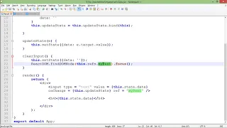 ReactJS - Refs