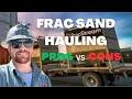 Hauling Frac Sand in the Oilfield the Pros and Cons of Hauling Frac Sand