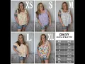 Daisy ruffle strap top
