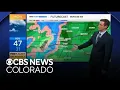 Severe storms possible Sunday rain and snow on Monday in Denver