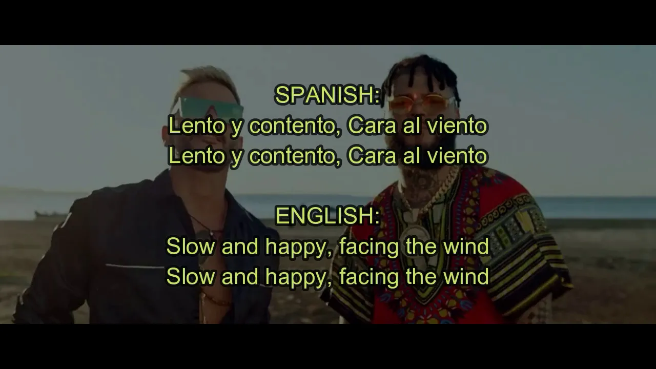 Calma Remix - Pedro Capó, Farruko - ENGLISH SUBTITLES Calma Remix - Pedro Capó, Farruko - ENGLISH SUBTITLES