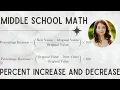 Percentage Increase and Decrease Percentage Change
