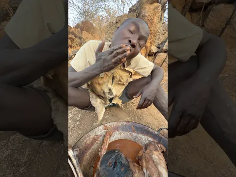 No spoon no problem #hunters #wildlife #animals