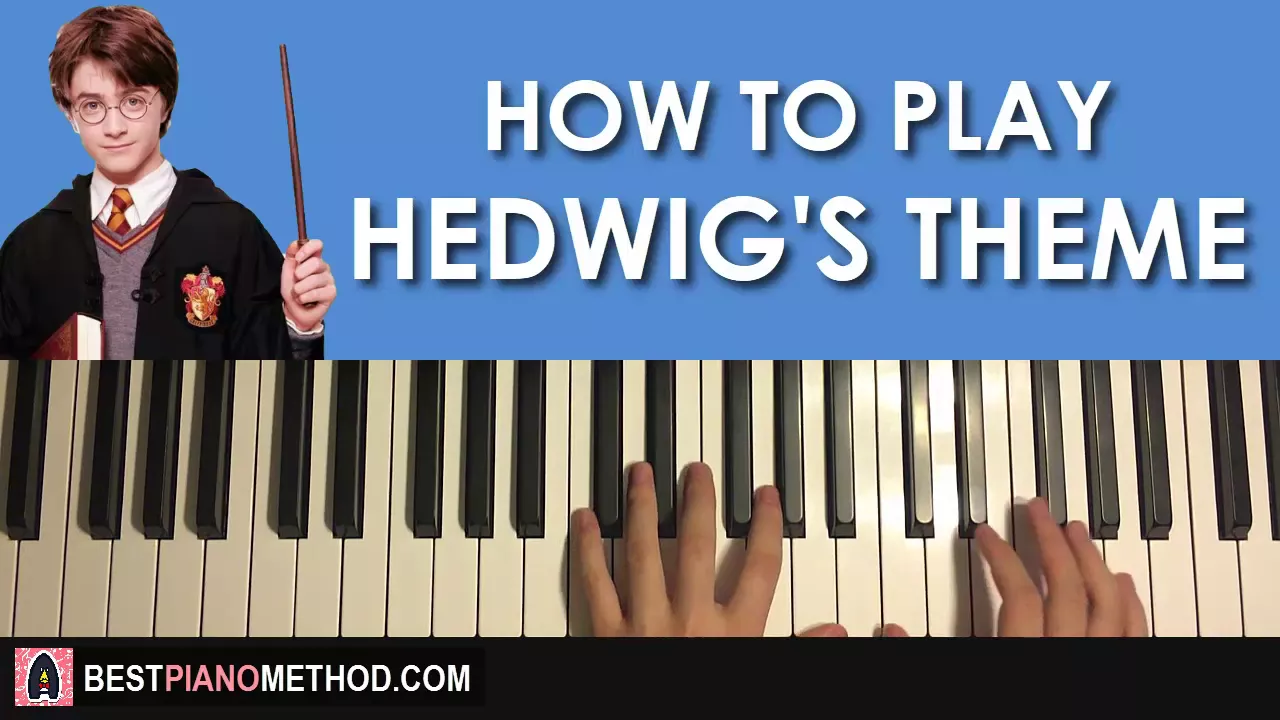 HOW TO PLAY - Harry Potter - Hedwig's Theme (Piano Tutorial Lesson)