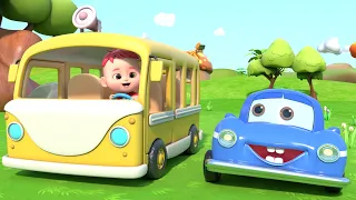 Las Ruedas del Bus 🚍 | Canciones Infantiles | LoLo & Leo en Español