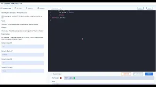 coding practice 16 identify mistake prime number