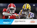 Prospect Primer Derek Stingley Jr CB LSU
