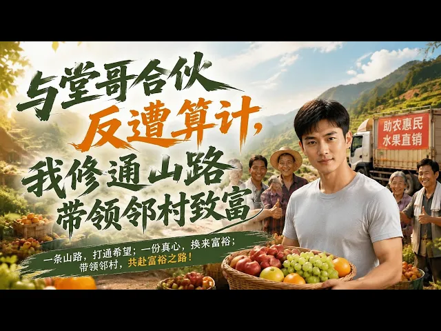 与堂哥合伙反遭算计我修通山路带领邻村致富