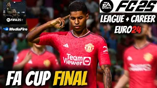 i replay the fa cup final in fc25 android version gameplay 