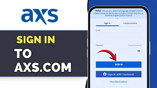 How To Sign In to AXS com Account Login Fix Guide 2026