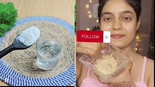 الملح والماء   لتبييض فوري للجسم و الوجه في دقائق   ضعيها علي السواد وستختفي  دندنها